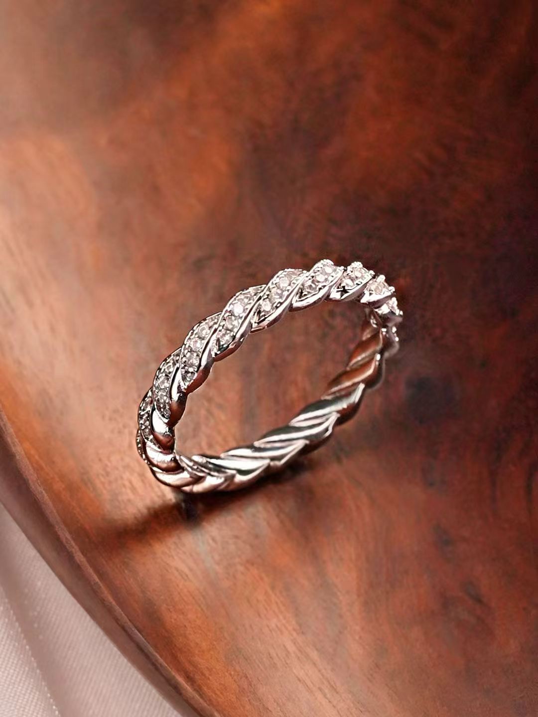 Twisted Spark Ring