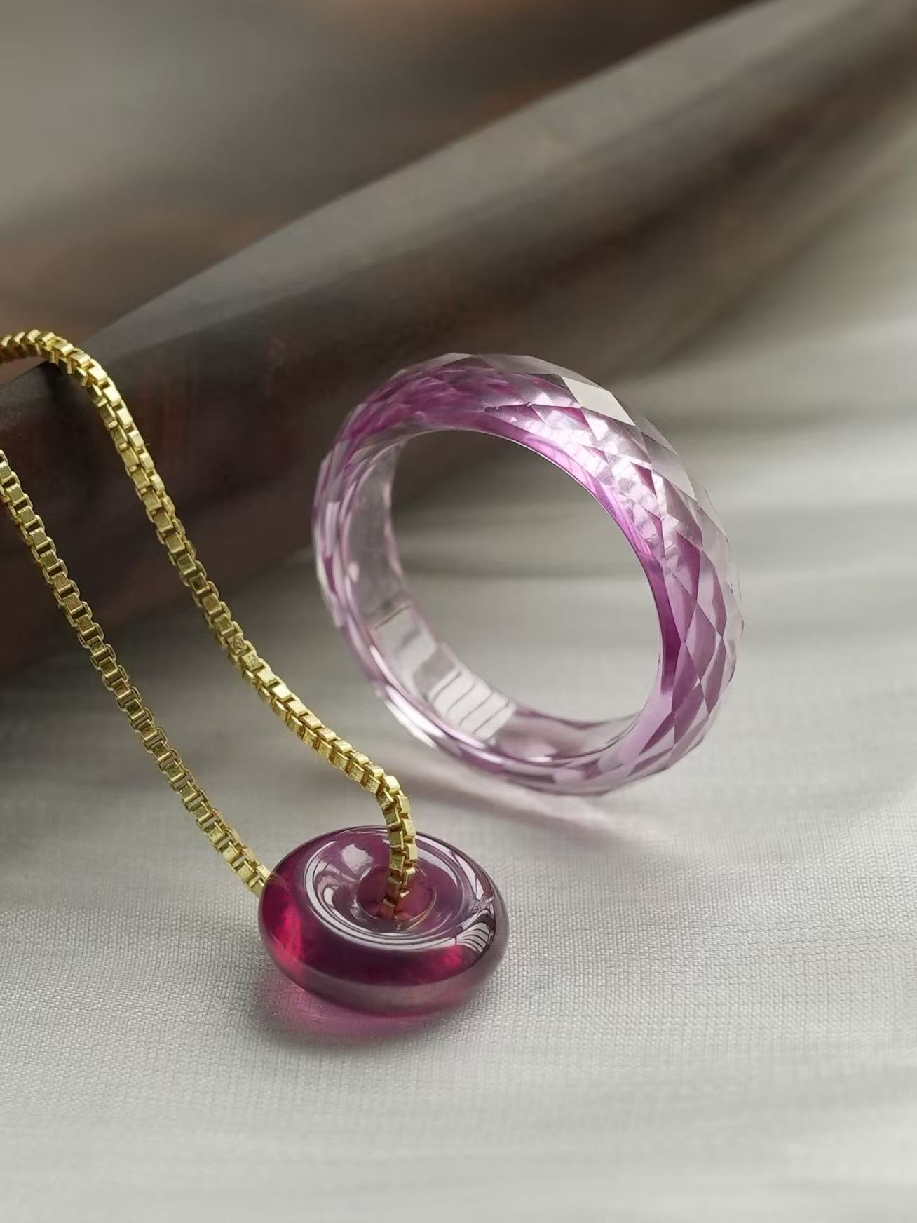 Circle of Wholeness - Purple Sapphire