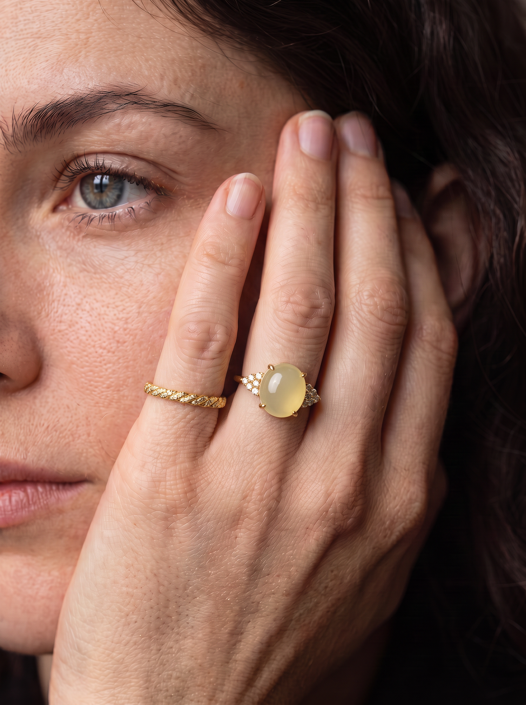 Twisted Spark Ring