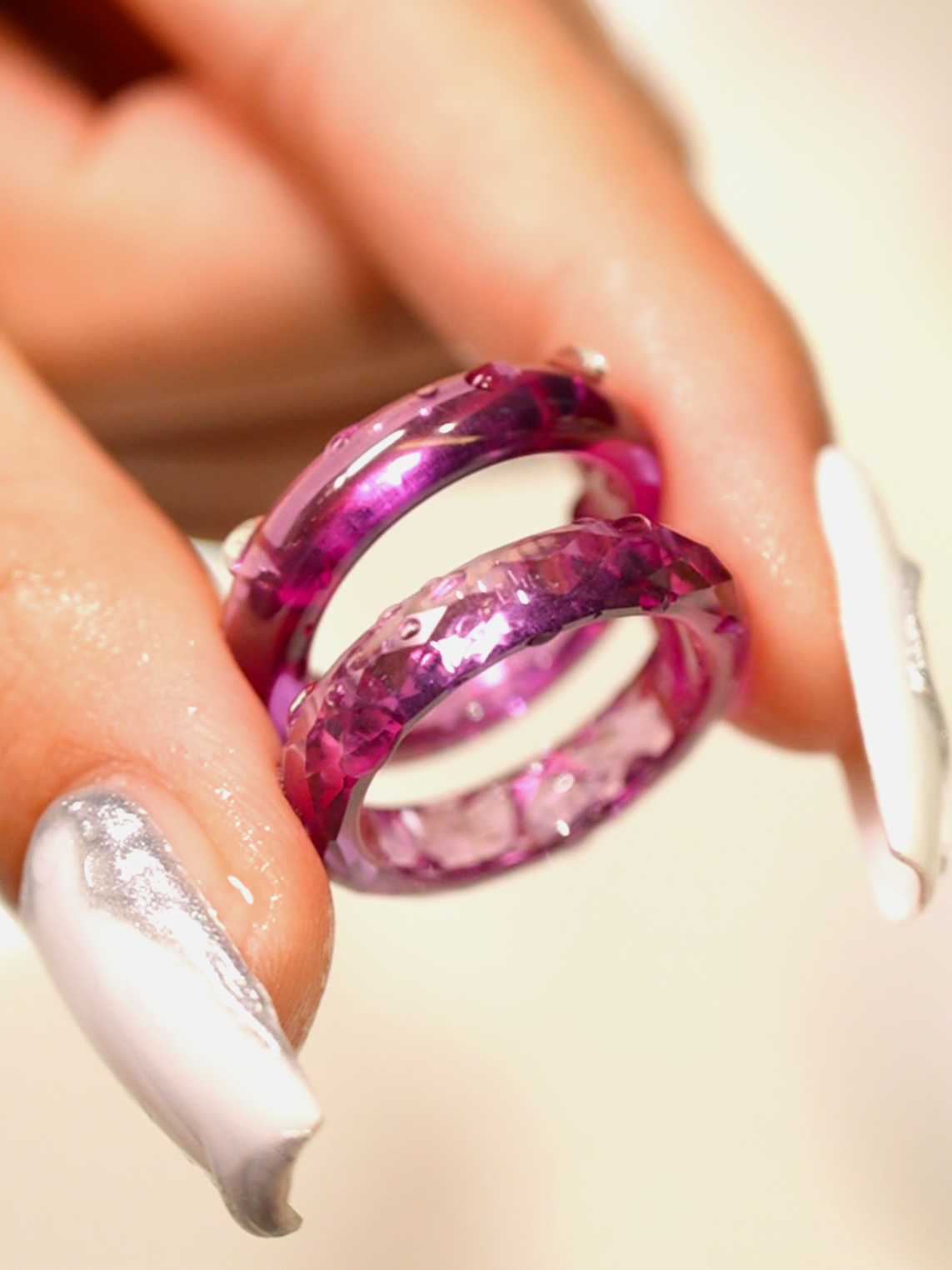 Immortal Purple Sapphire - Solid faceted