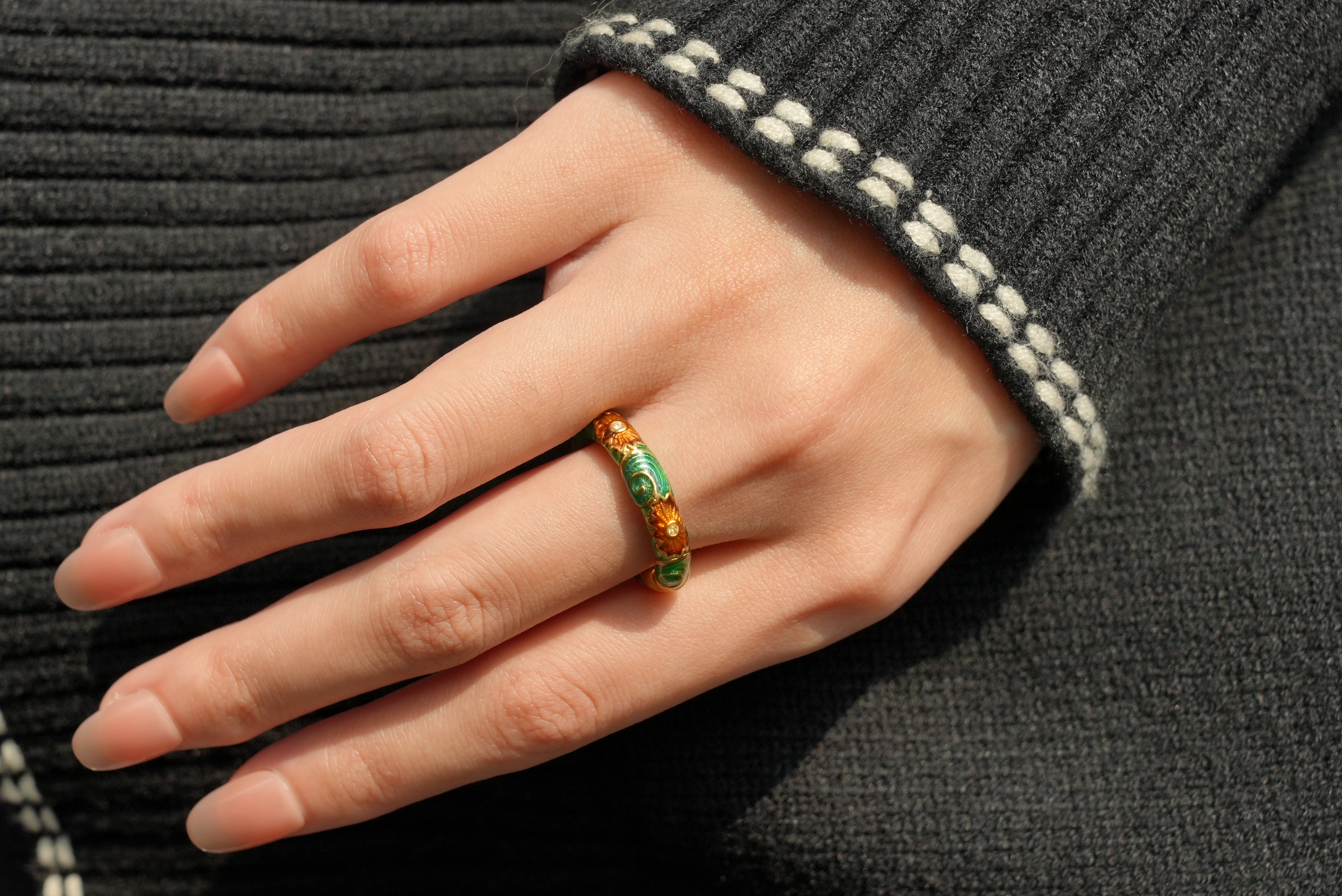 Van Gogh's Beloved - Sunflower Ring