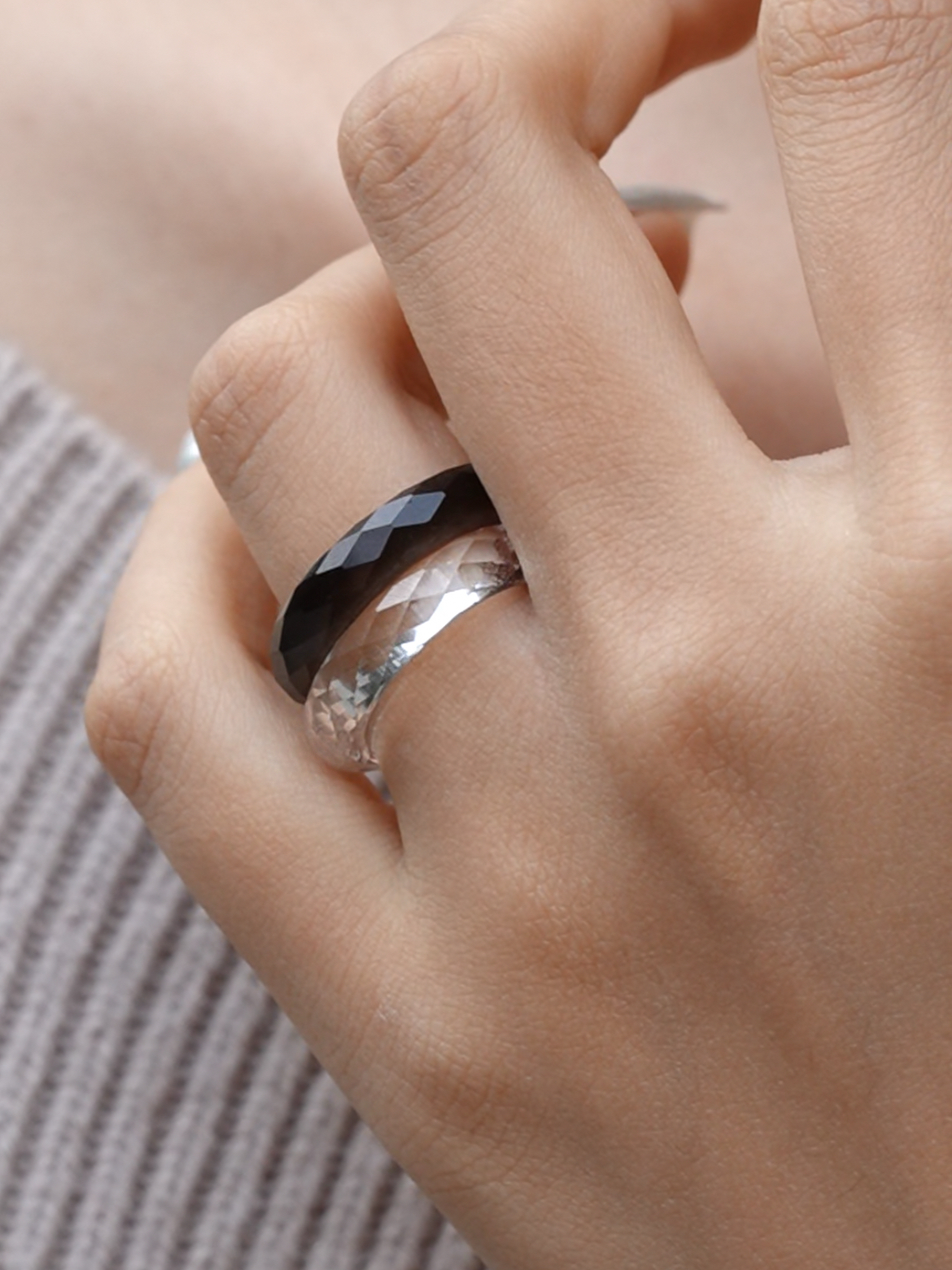 Immortal White Sapphire - Solid faceted