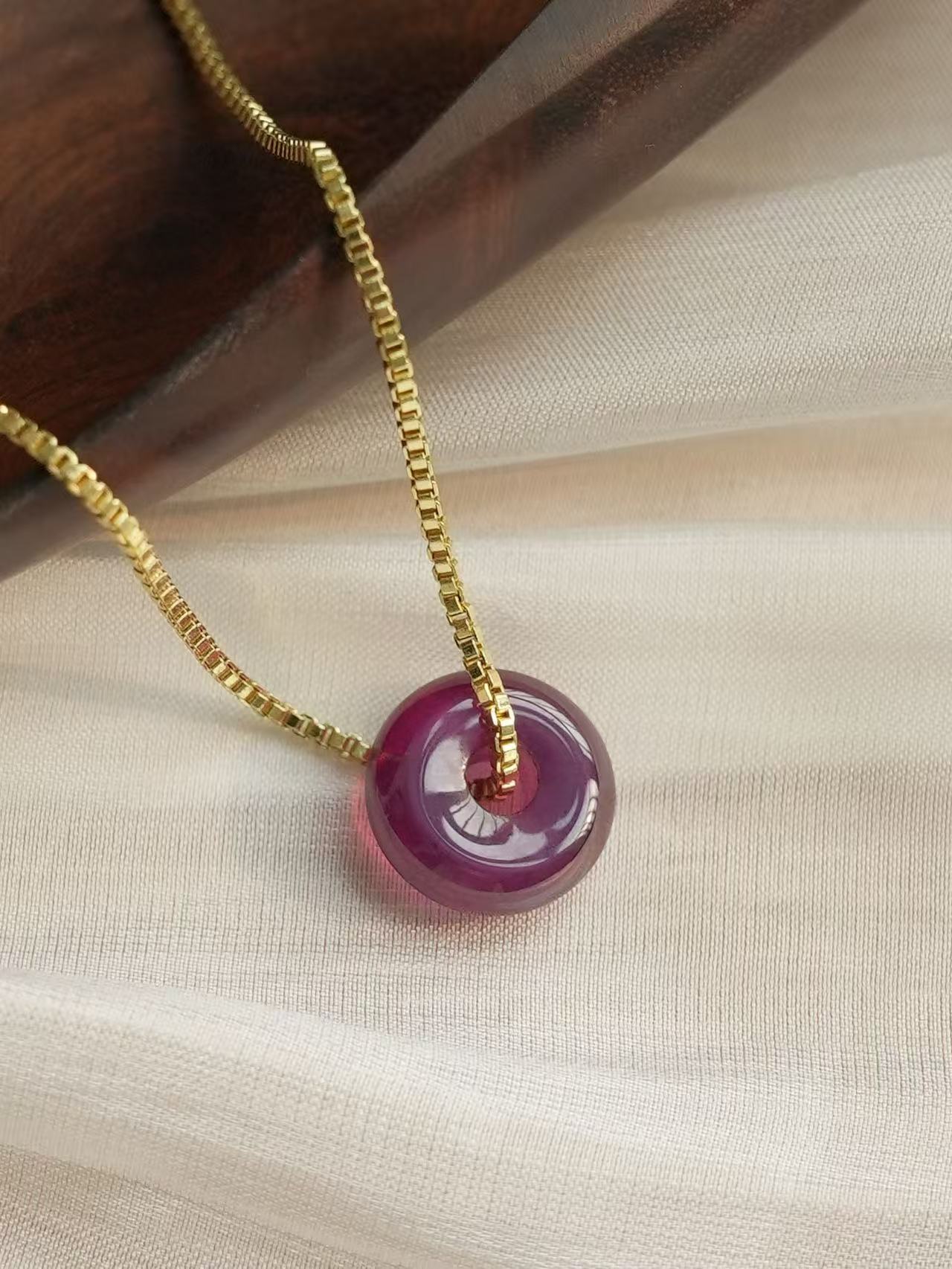 Circle of Wholeness - Purple Sapphire