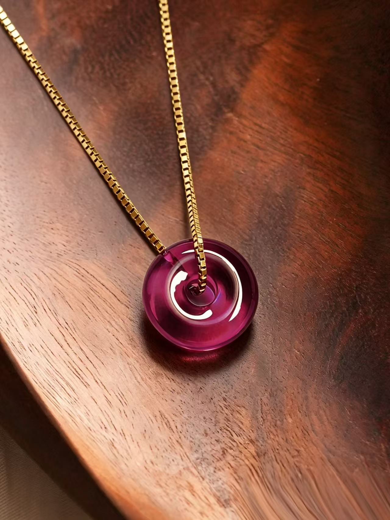 Circle of Wholeness - Purple Sapphire