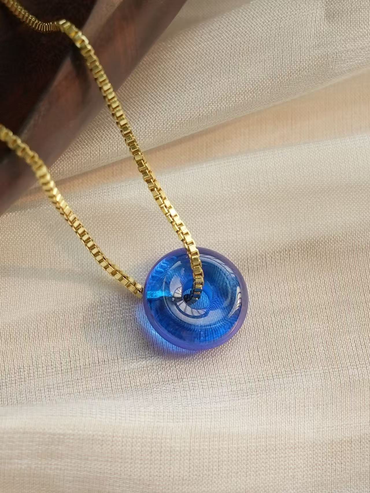 Circle of Wholeness - Cornflower Sapphire
