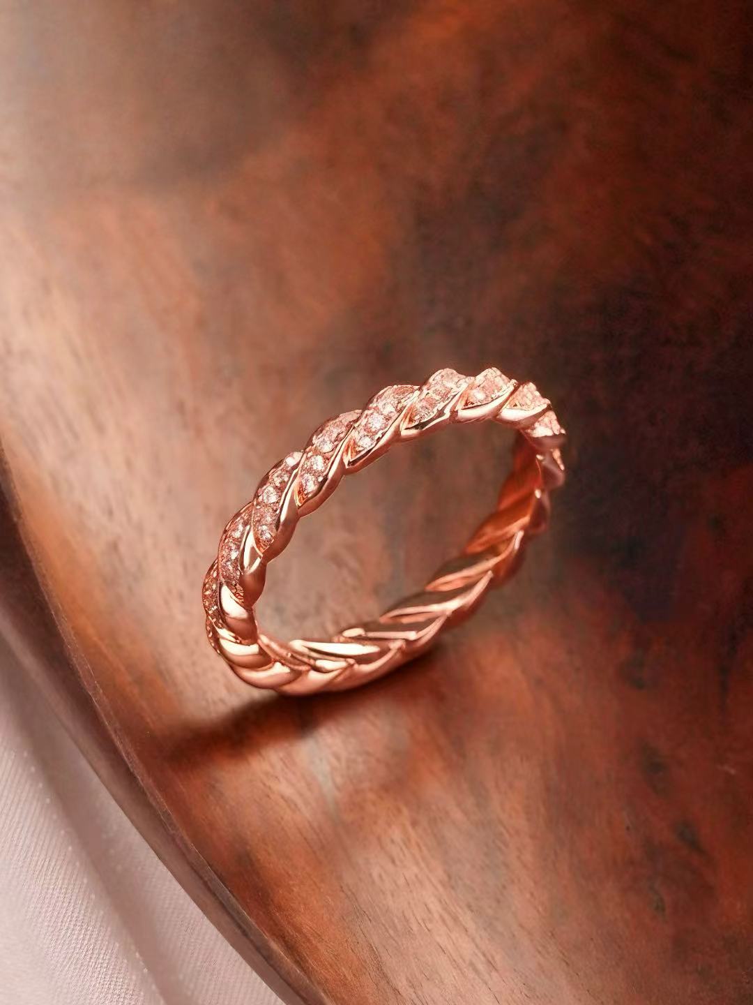 Twisted Spark Ring