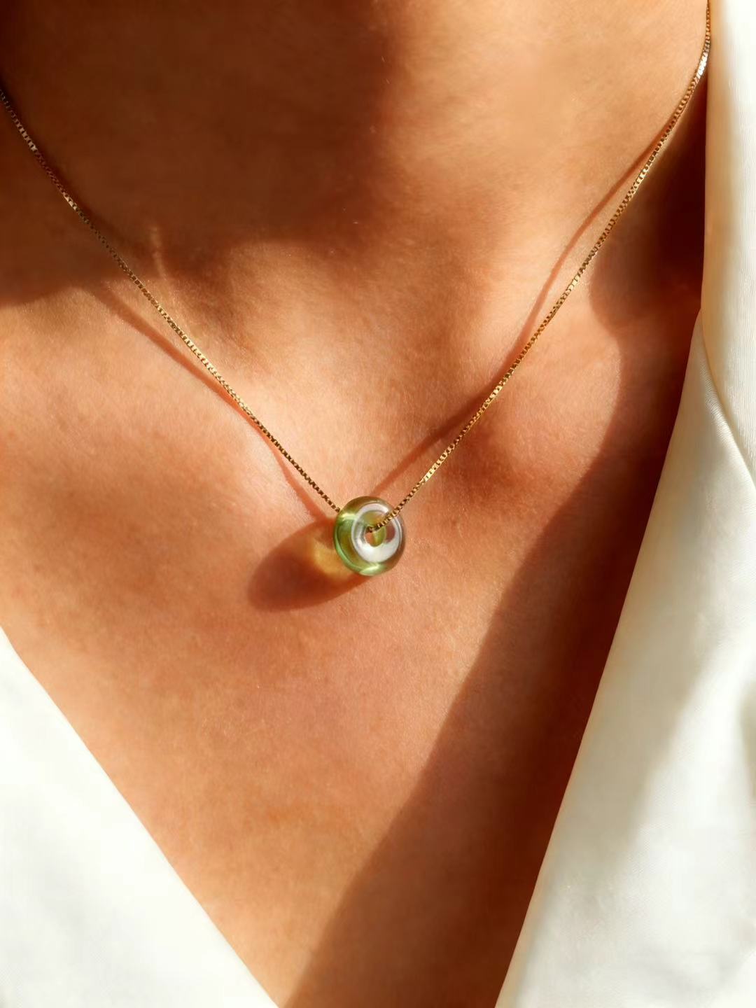 Circle of Wholeness - Green Sapphire