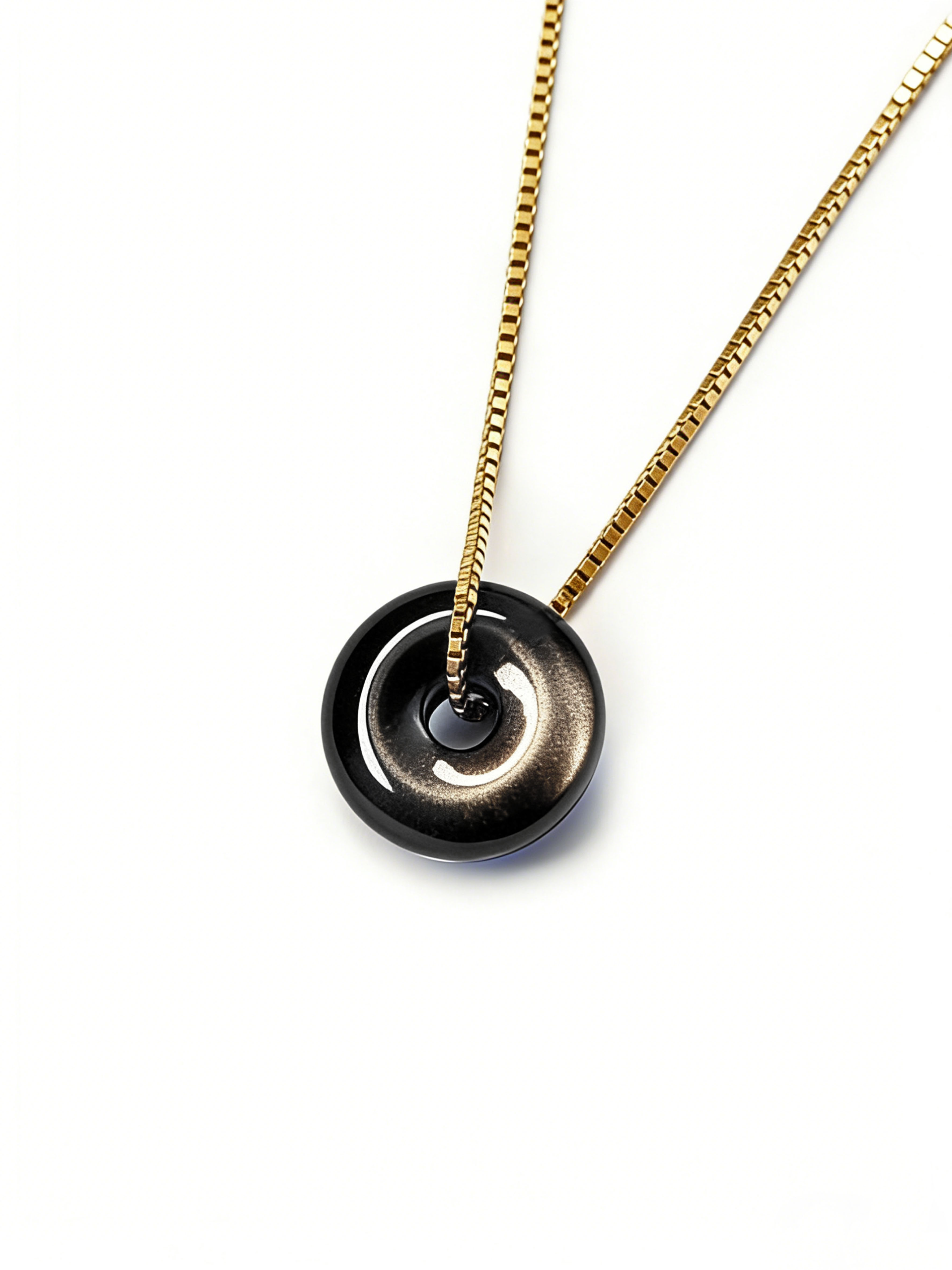 Circle of Wholeness - Golden obsidian