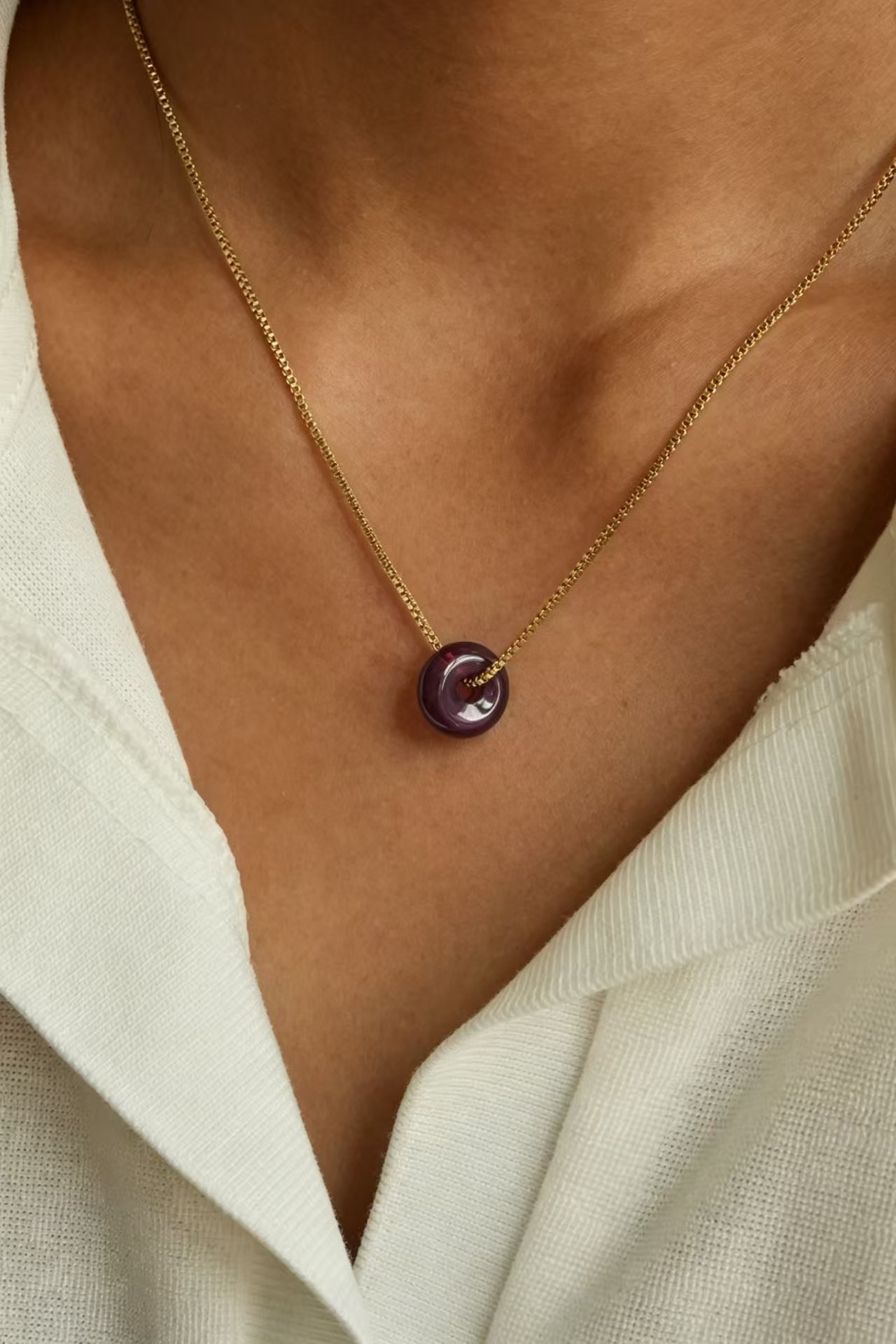 Circle of Wholeness - Purple Sapphire