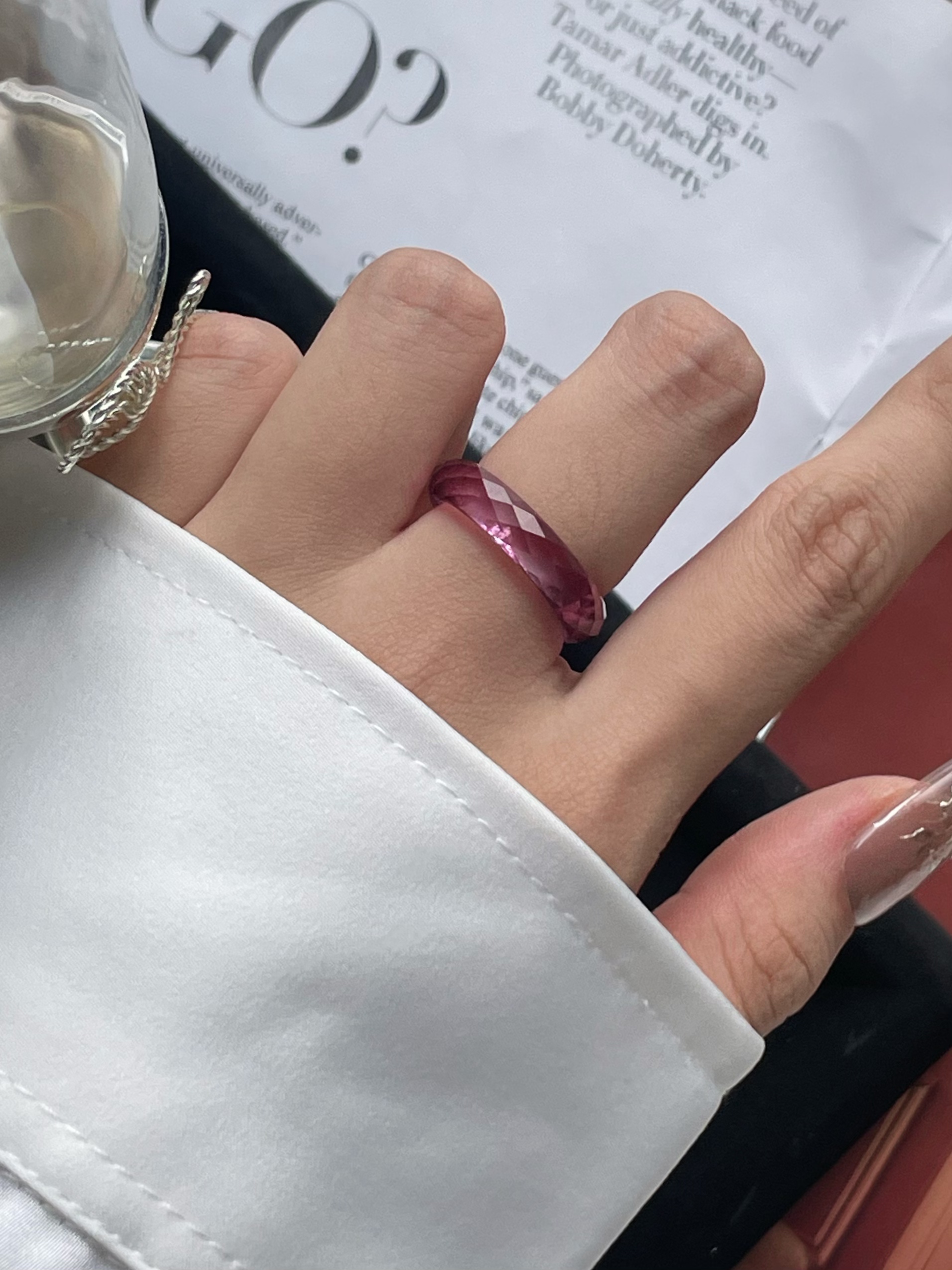 Immortal Purple Sapphire - Solid faceted