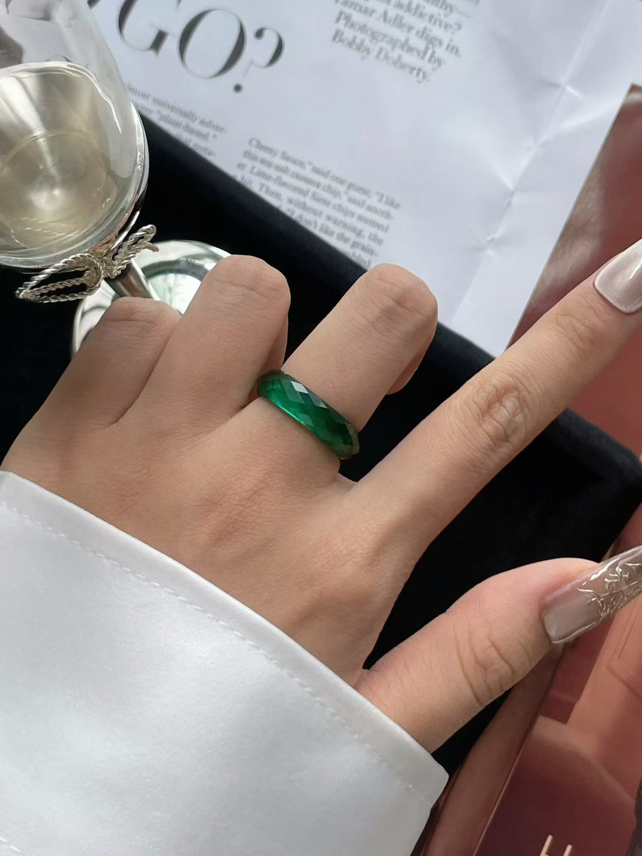 Immortal Emerald - Solid faceted