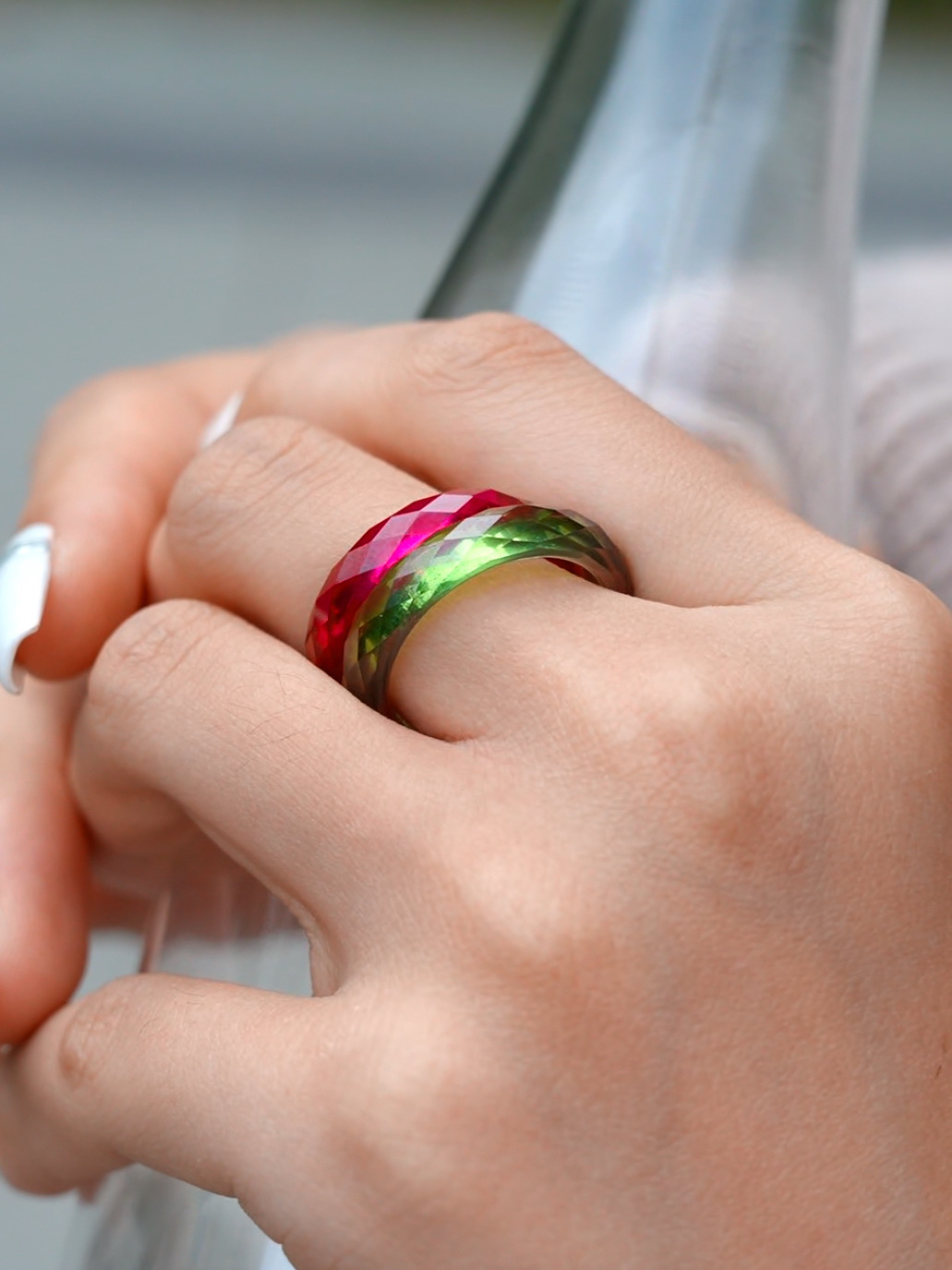 Immortal ruby - Solid faceted