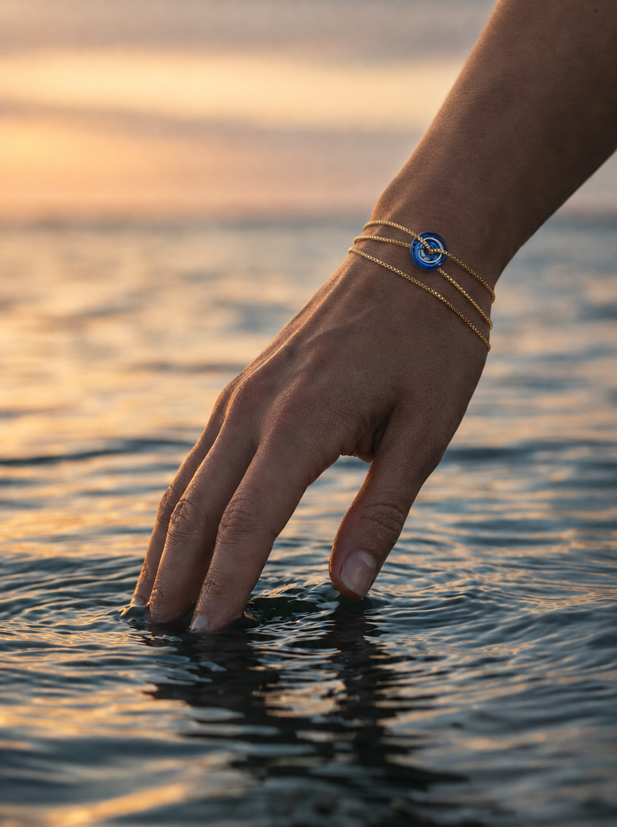 Circle of Wholeness - Cornflower Sapphire