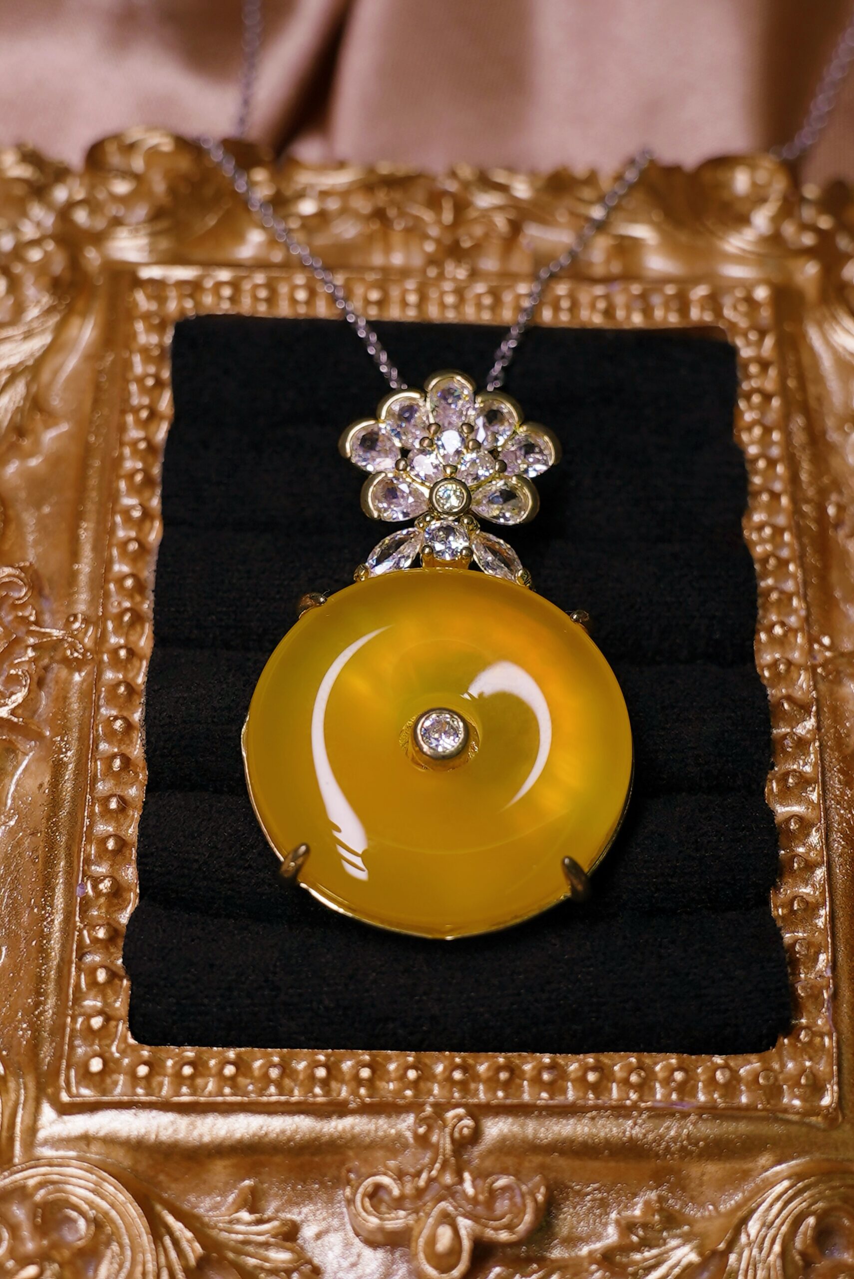 Flowing Gold Enchanted Moon