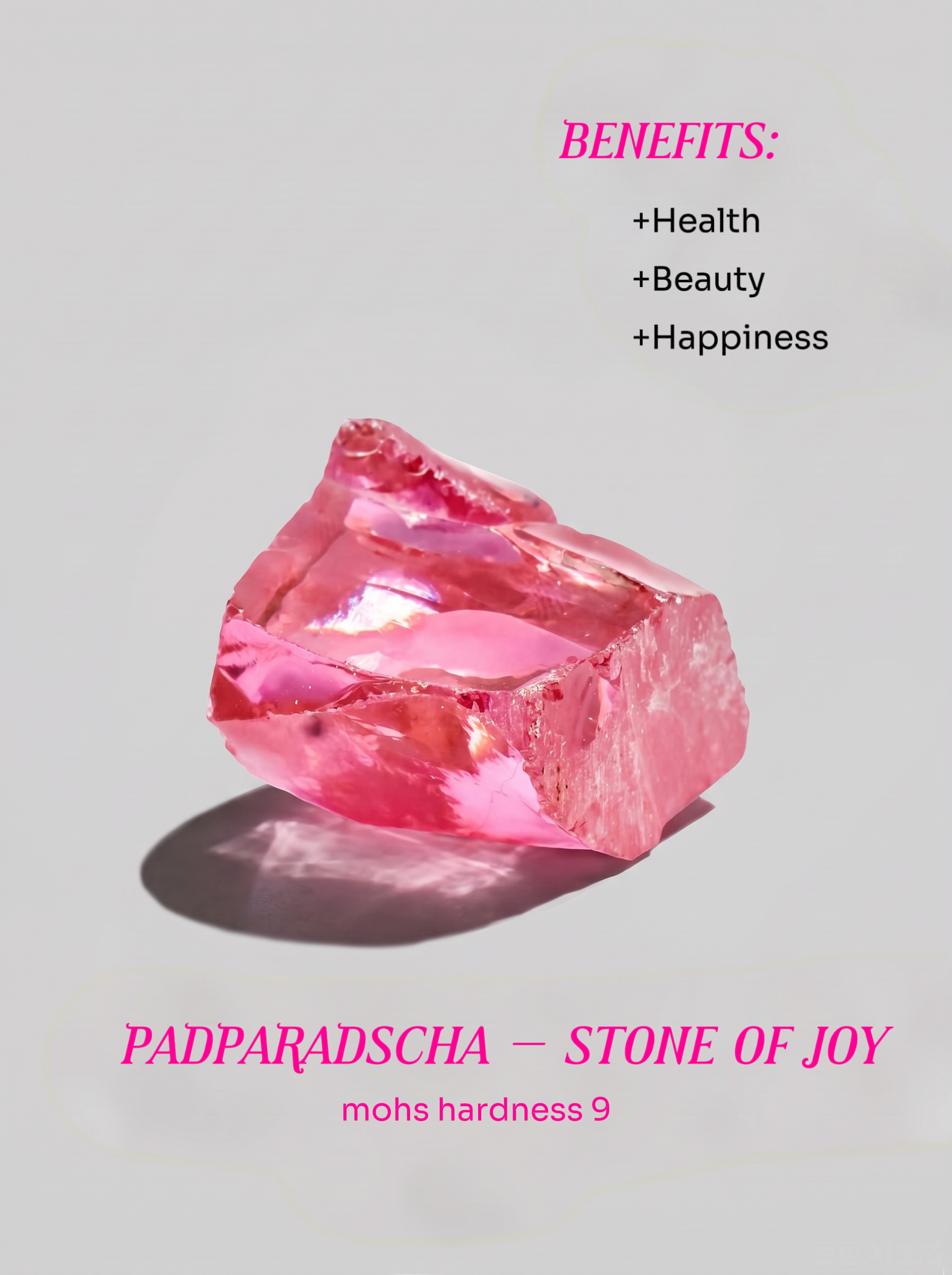 Ruby+Padparadscha-360-Degree Faceted Rings