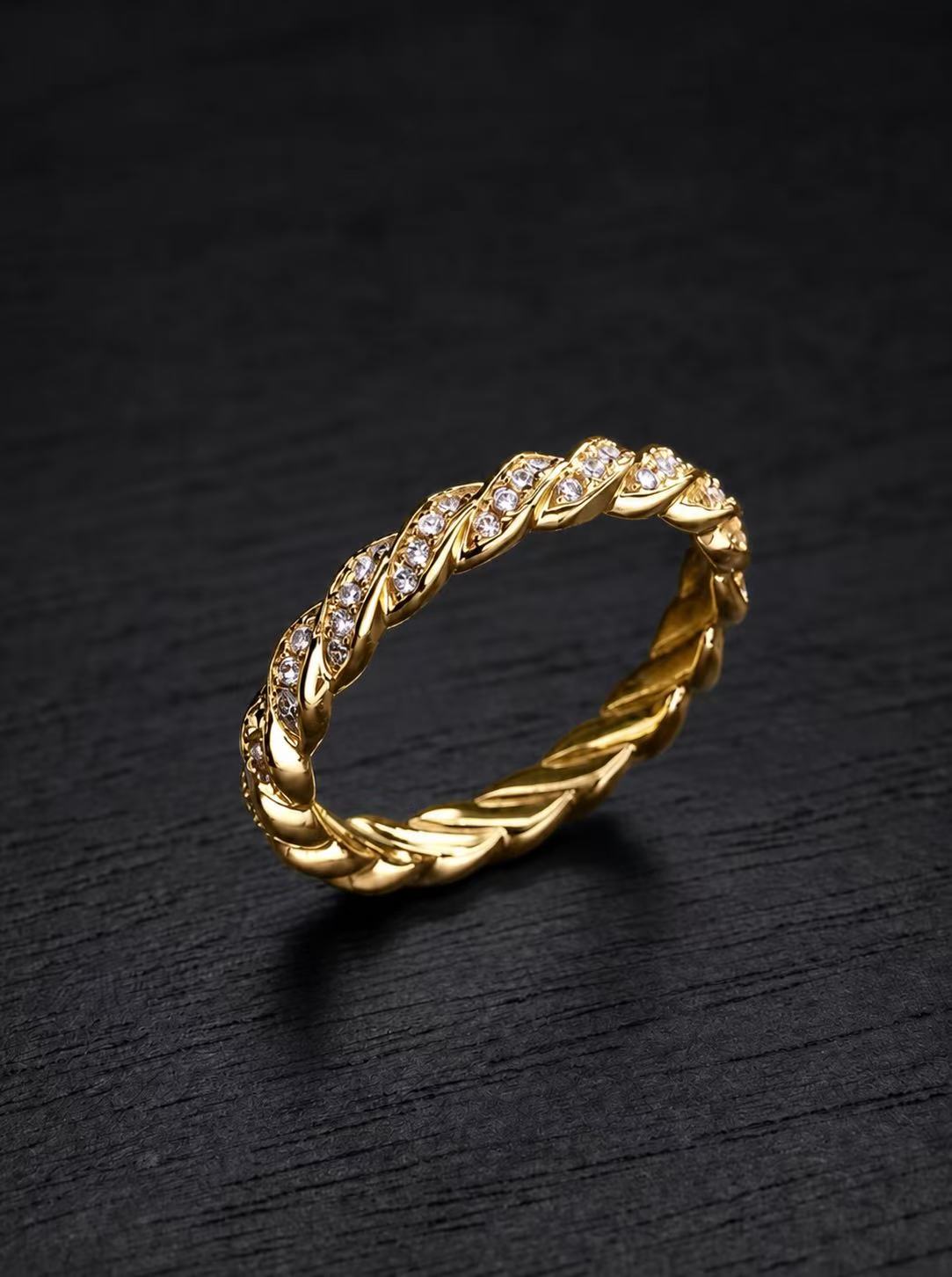 Twisted Spark Ring