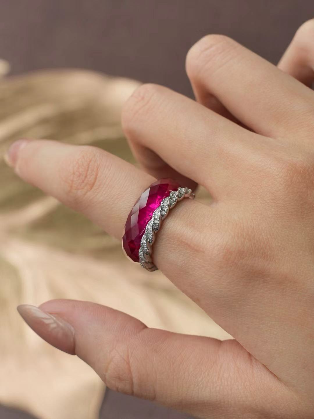 Twisted Spark Ring