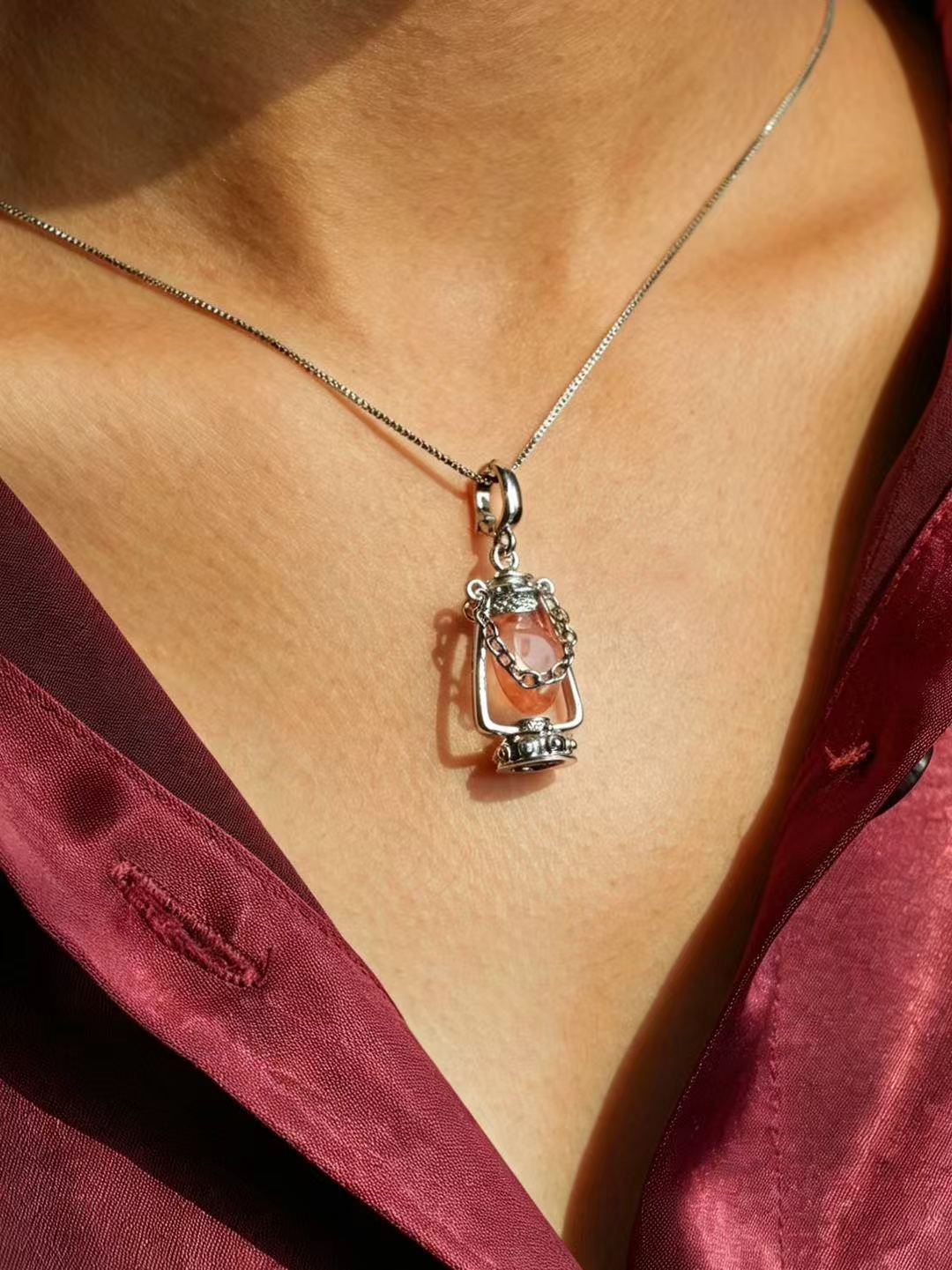 Enchanted Lantern - Rose Quartz