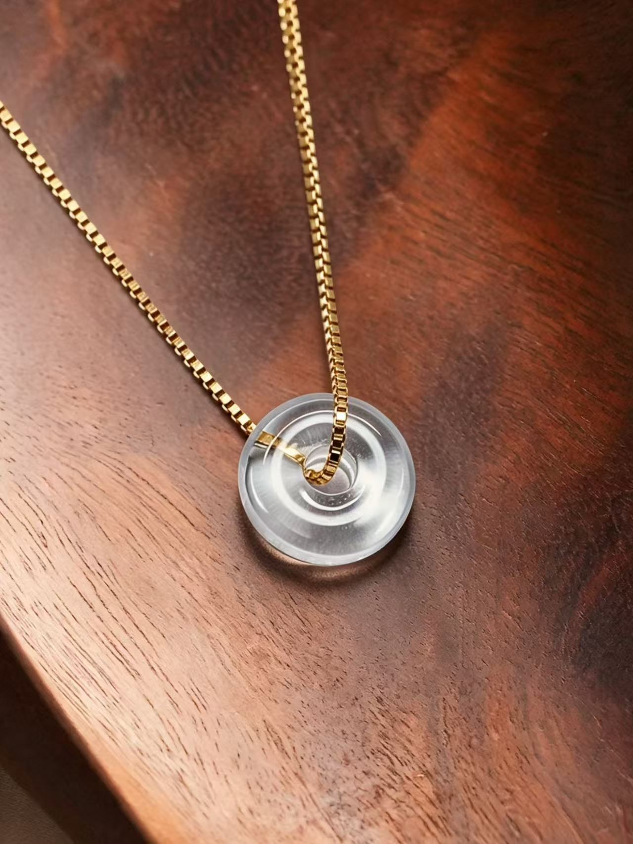 Circle of Wholeness - White Sapphire