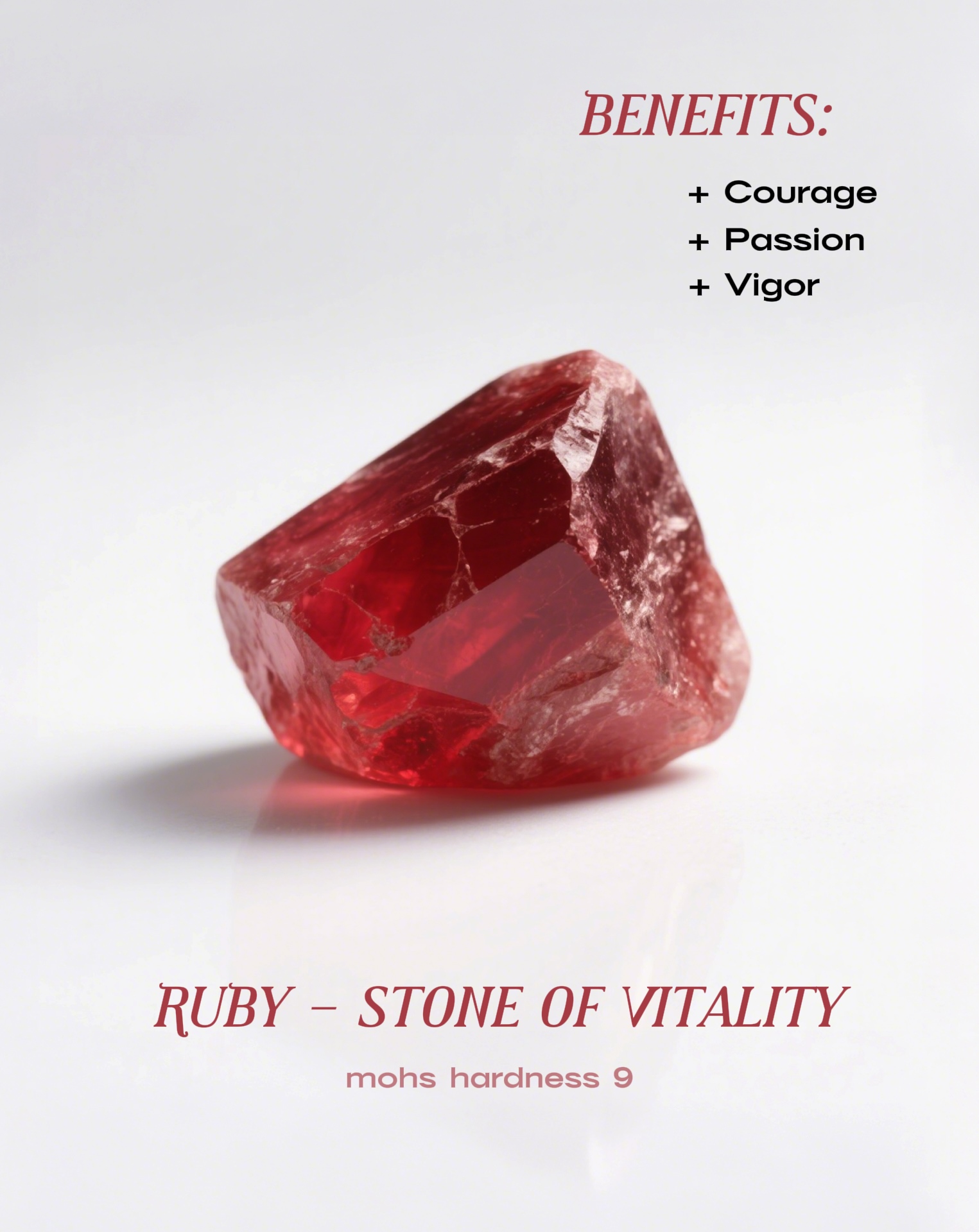 Ruby + Royal Blue Sapphire - 360-Degree Faceted Rings