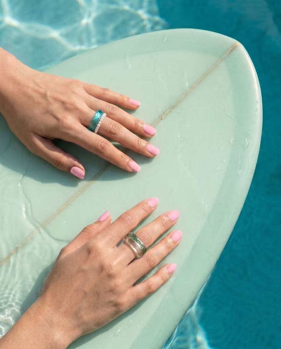 360-Degree Faceted Paraíba Ring