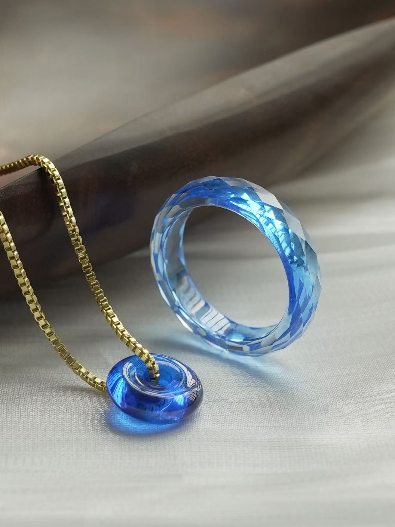 Circle of Wholeness - Cornflower Sapphire