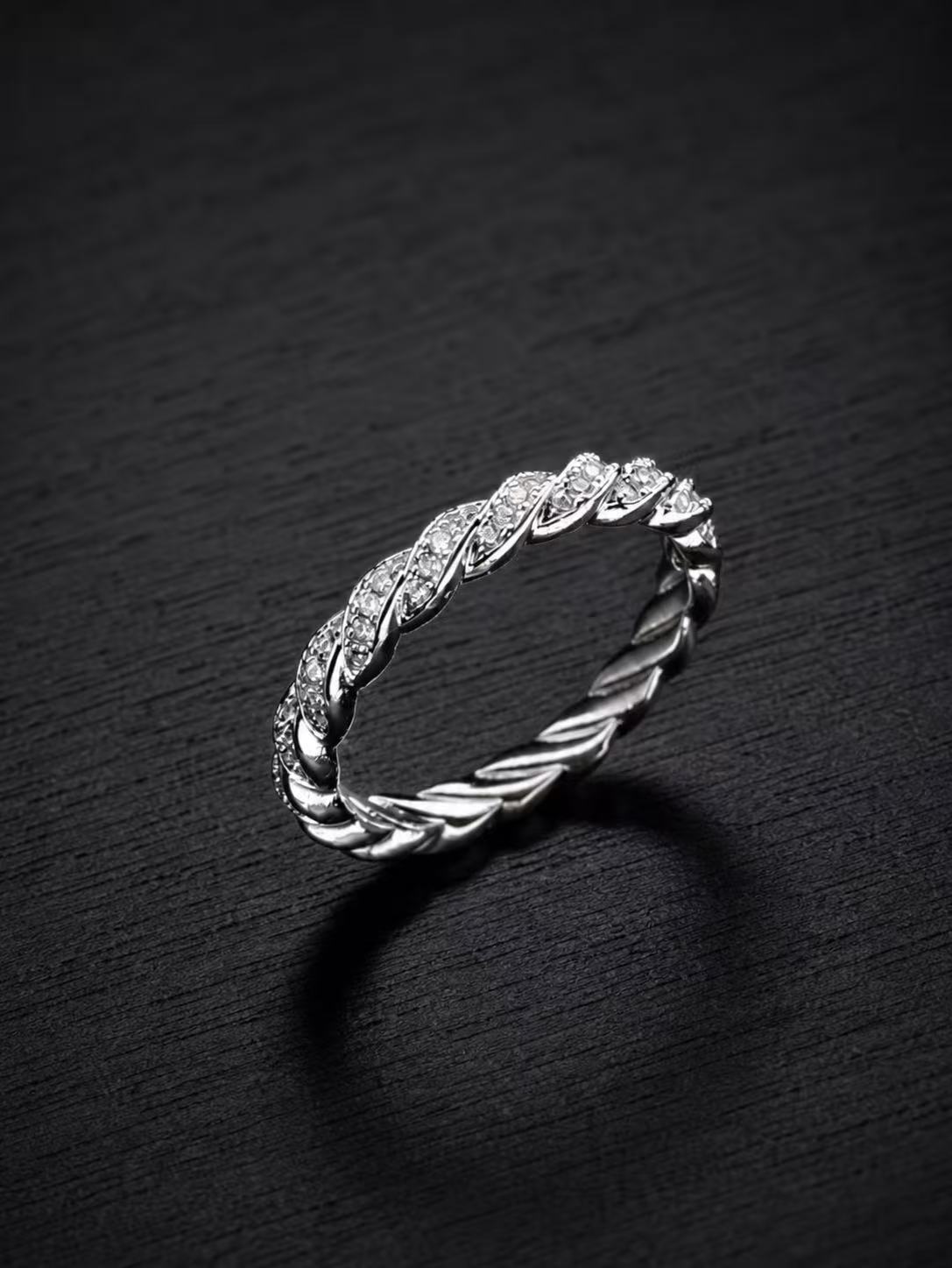 Twisted Spark Ring