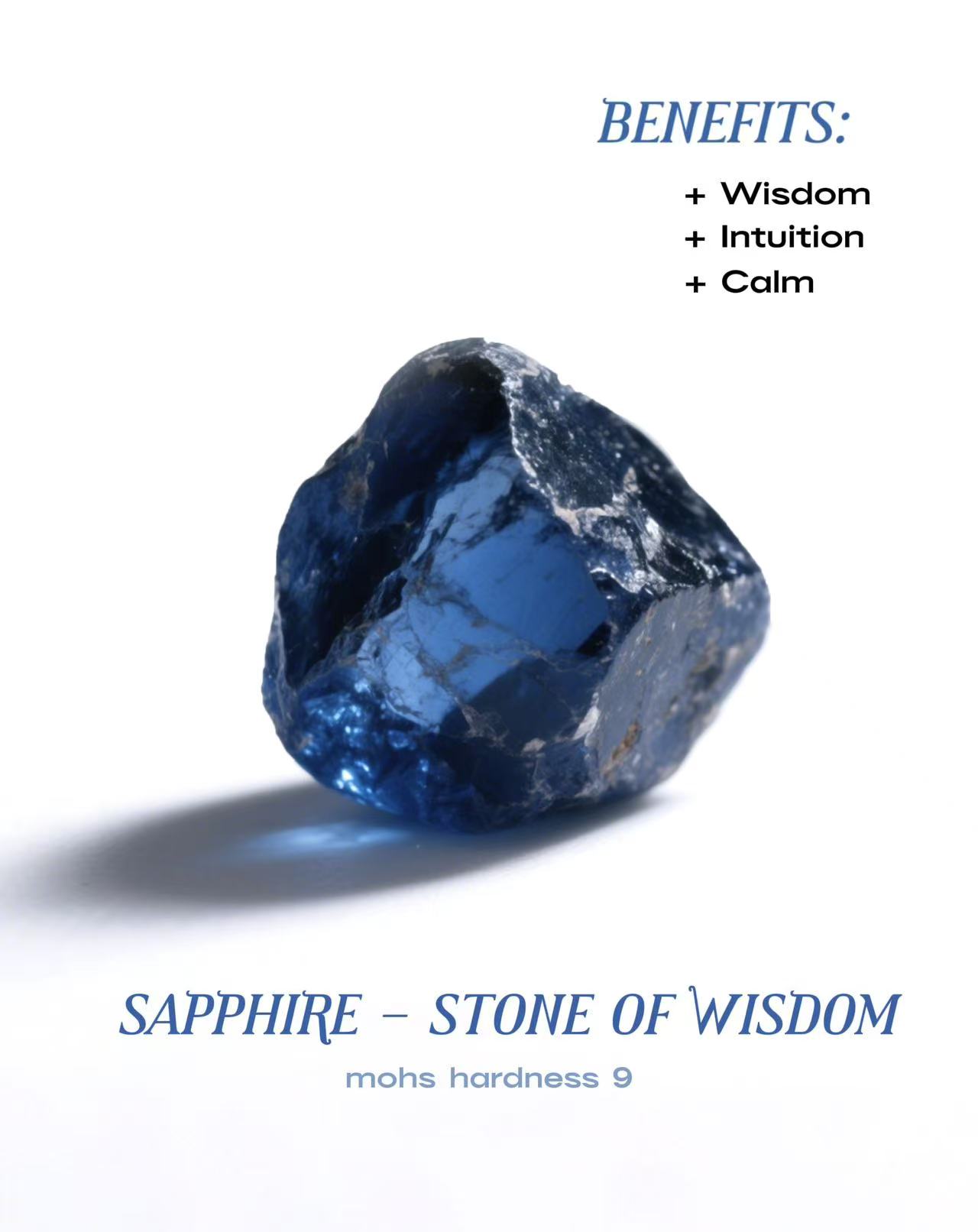 Ruby + Royal Blue Sapphire - 360-Degree Faceted Rings