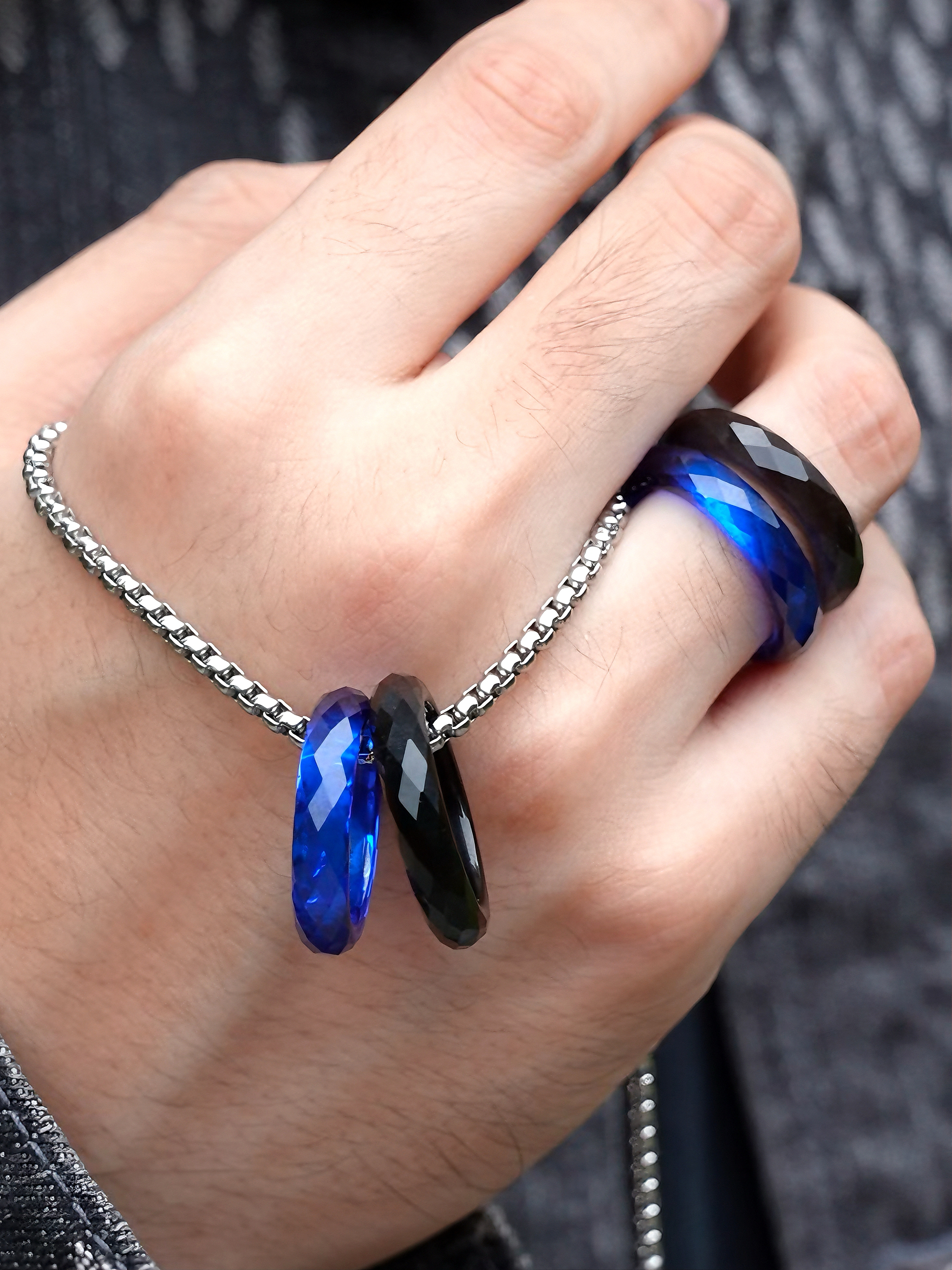 Immortal Sapphire - Solid faceted