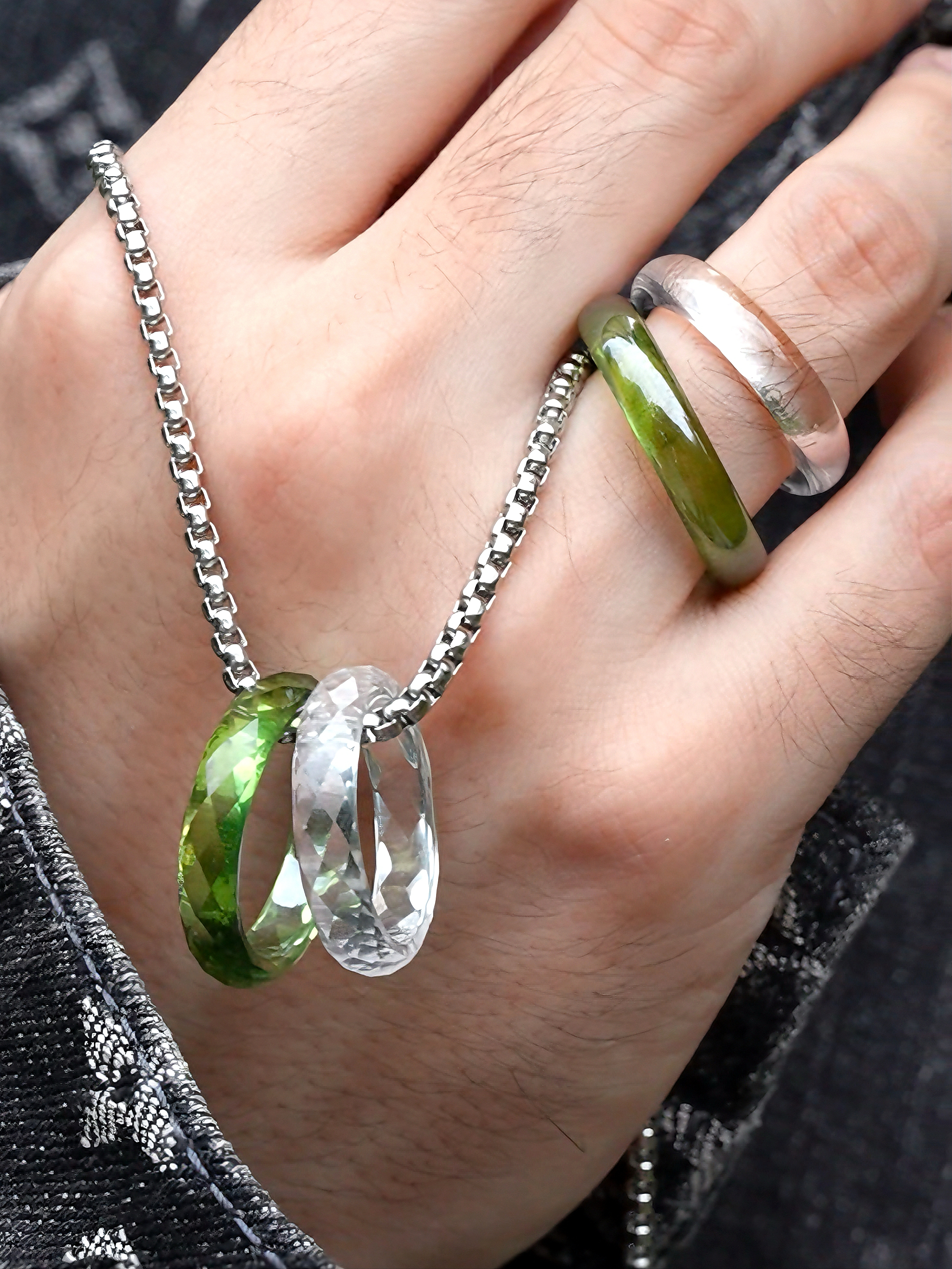 Immortal Green Sapphire - Solid faceted