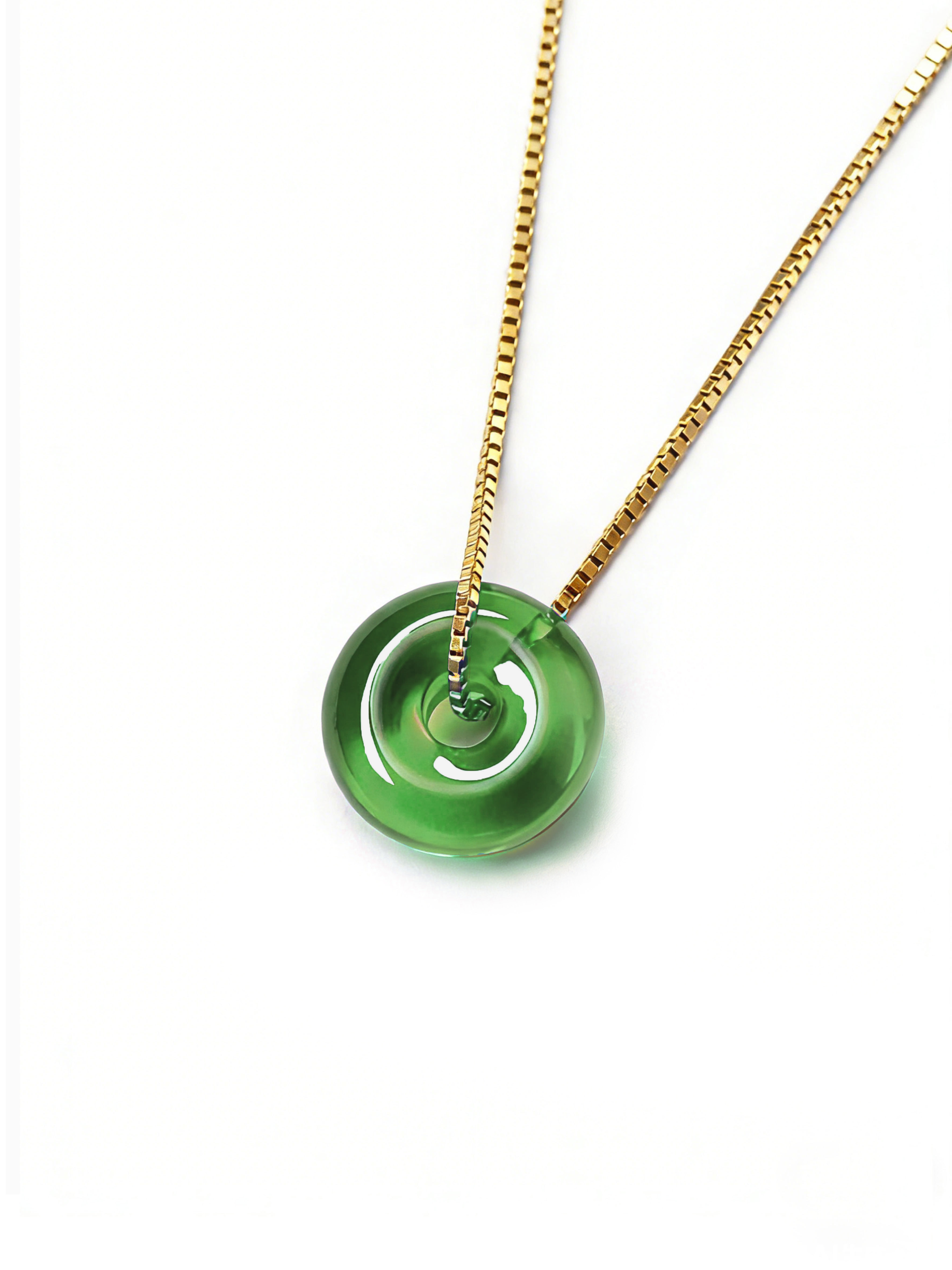 Circle of Wholeness - Green Sapphire