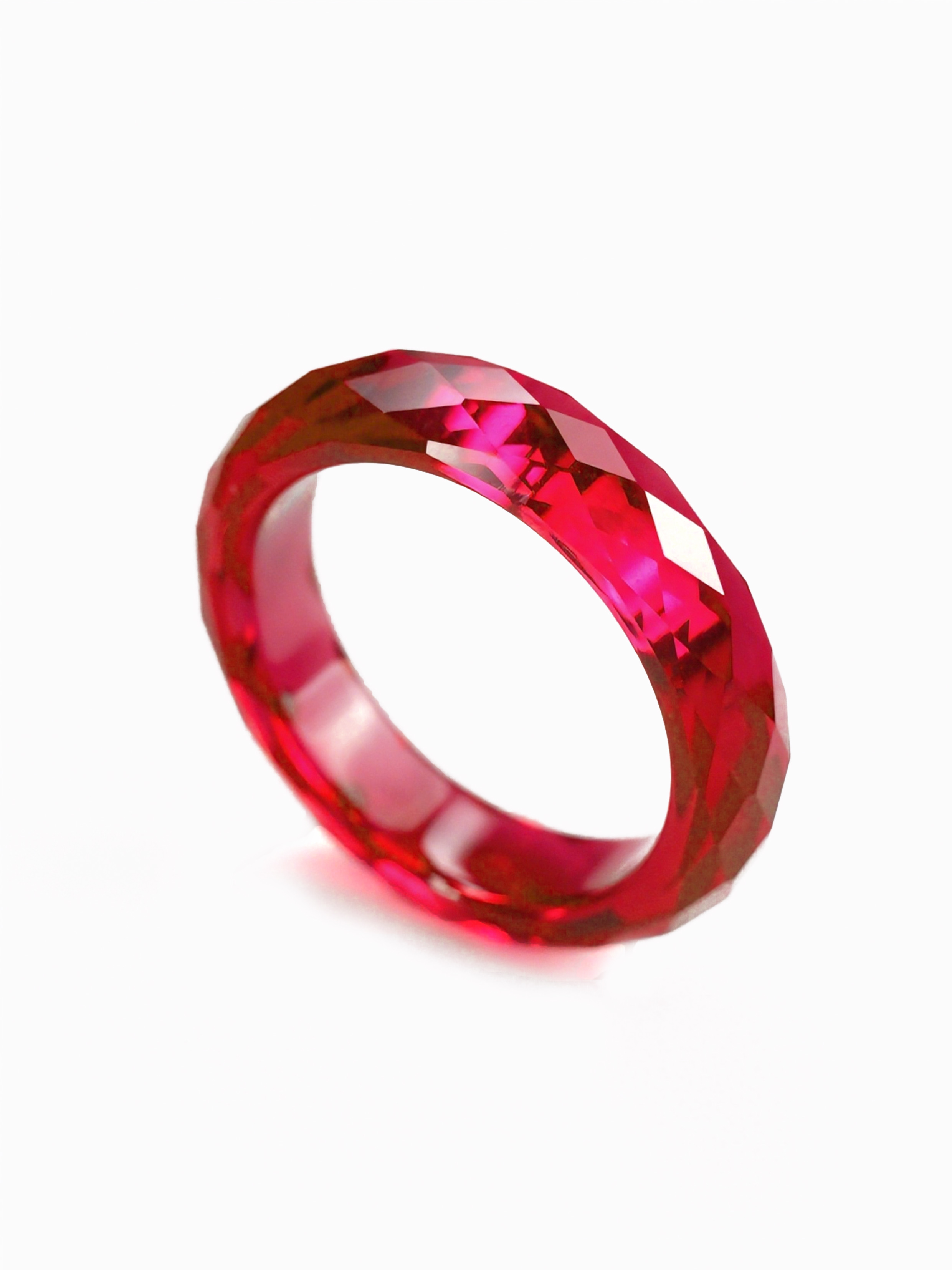 Immortal ruby - Solid faceted