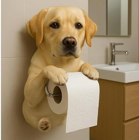 🐕【Kup 1, a drugi dostaniesz gratis】Uroczy uchwyt na papier toaletowy 