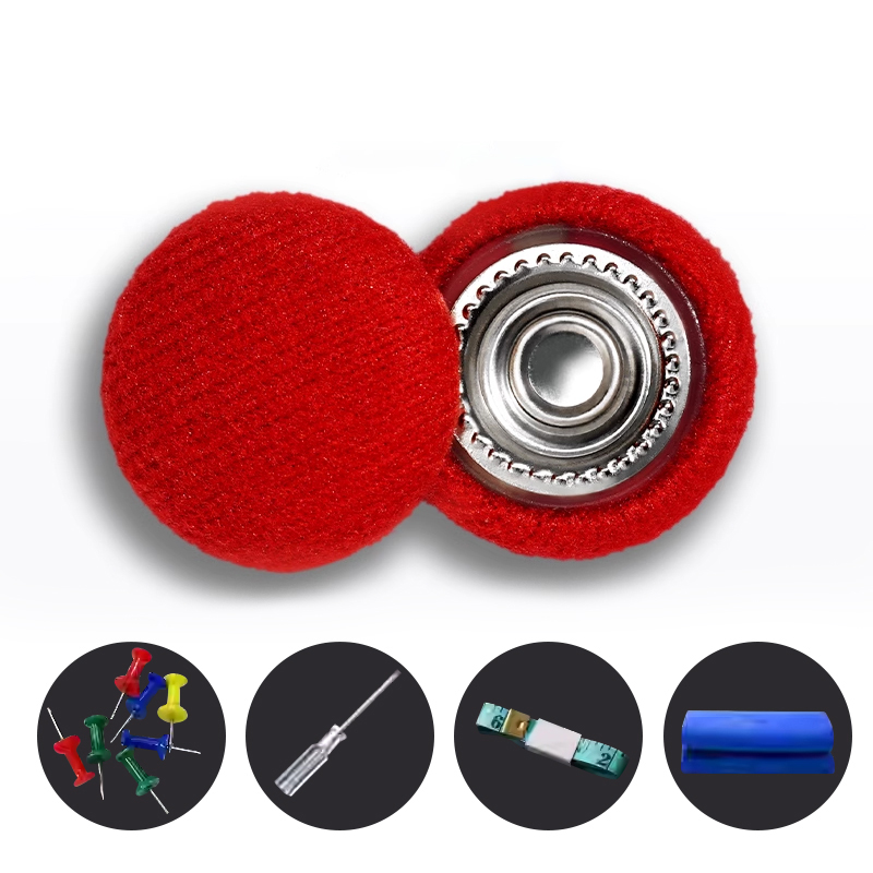 🚓Specjalne gwoździe z klamrą materiałową do naprawy odpadania materiału z dachu samochodu, klamry z aksamitnej tkaniny w kratkę do modyfikacji i renowacji wnętrza, z bezpłatnymi narzędziami montażowymi