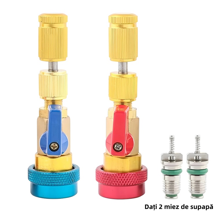 【🎈Darmowy rdzeń zaworu】🚗Narzędzie do szybkiej wymiany i demontażu igły rdzenia zaworu klimatyzacji samochodowej🛠️