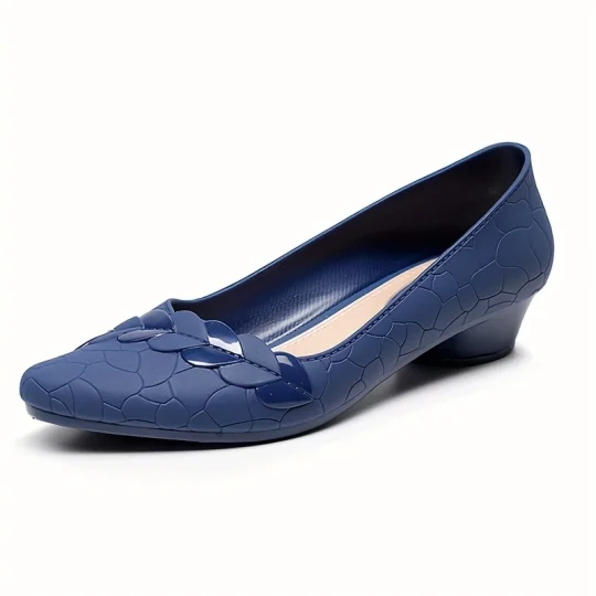 Eleganckie damskie buty ortopedyczne na płaskim obcasie