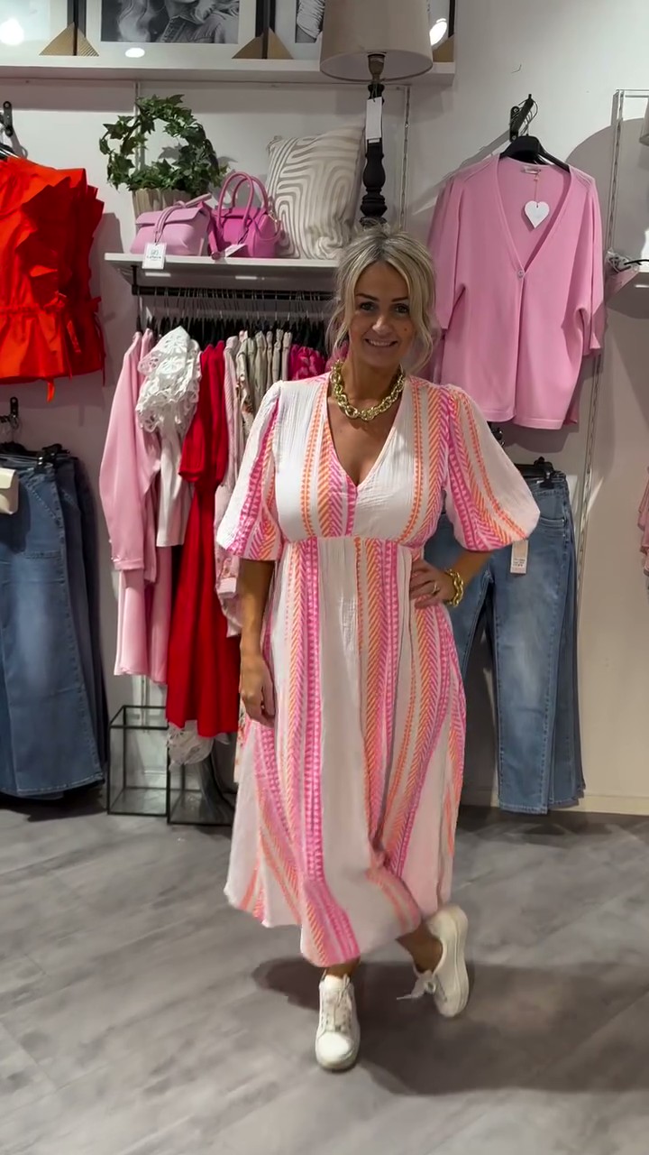 【S-5XL】💜 Elegancka i wygodna sukienka z dekoltem w serek w 3 kolorach