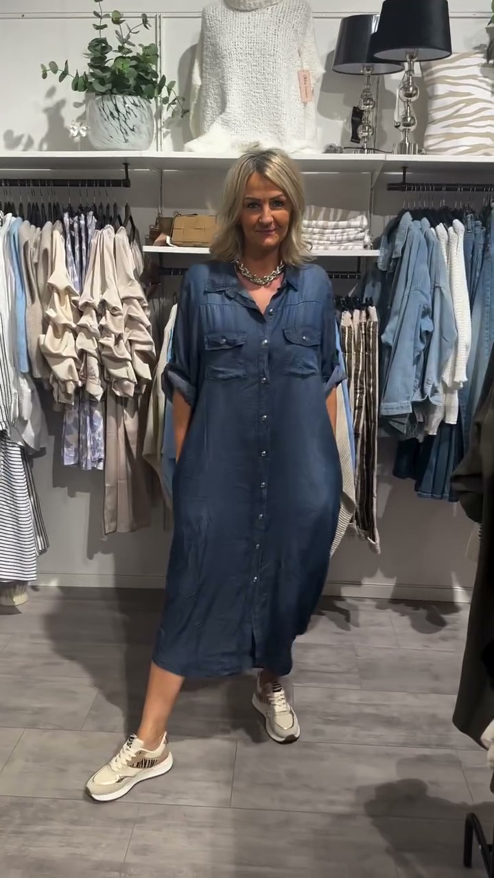 【S-3XL】Wysokiej jakości długa spódnica jeansowa, modna i swobodna