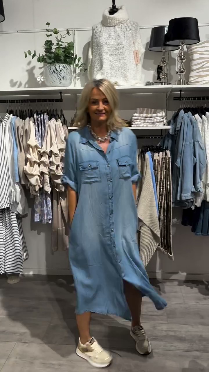 【S-3XL】Wysokiej jakości długa spódnica jeansowa, modna i swobodna