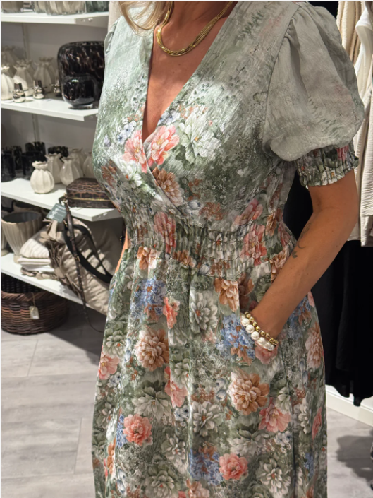 🔥【S-5XL】👗 Sukienka midi z wysokim stanem – nowy model na lato 2025, 