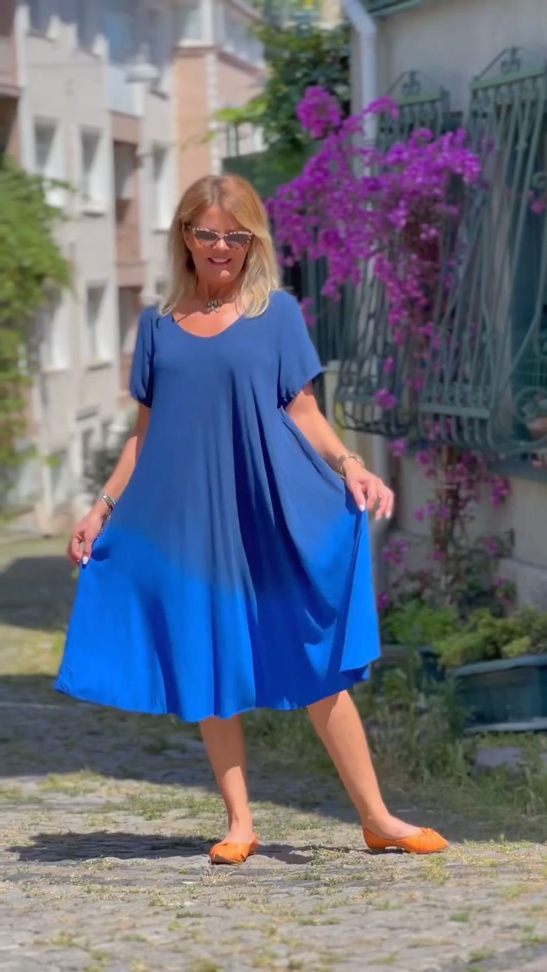 💞 【S-5XL】💞 Damska sukienka casualowa tie-dye