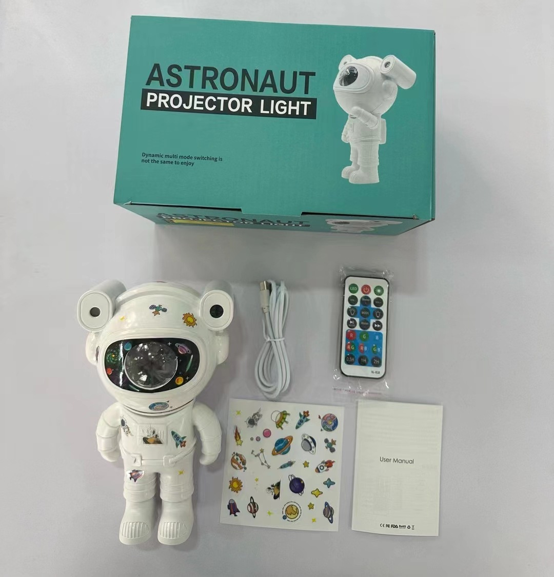 🔥Ostatni dzień 50% zniżki Lampa projekcyjna z gwieździstym niebem w kształcie astronauty