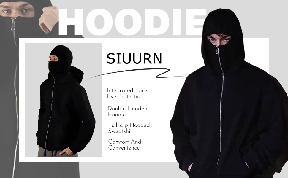 Unisex Balaclava Hoodie