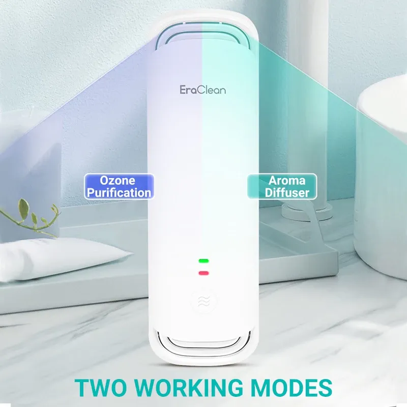 mall inline badgeEraClean CW-W01 Air Purifier Aromatherapy Deodorizing Sterilizer Bathroom Automatic Air Fresher Natural Flower Fragrance