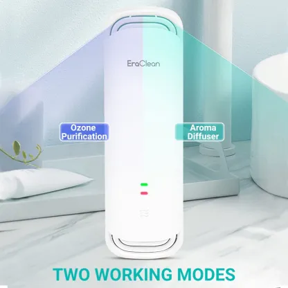 mall inline badgeEraClean CW-W01 Air Purifier Aromatherapy Deodorizing Sterilizer Bathroom Automatic Air Fresher Natural Flower Fragrance