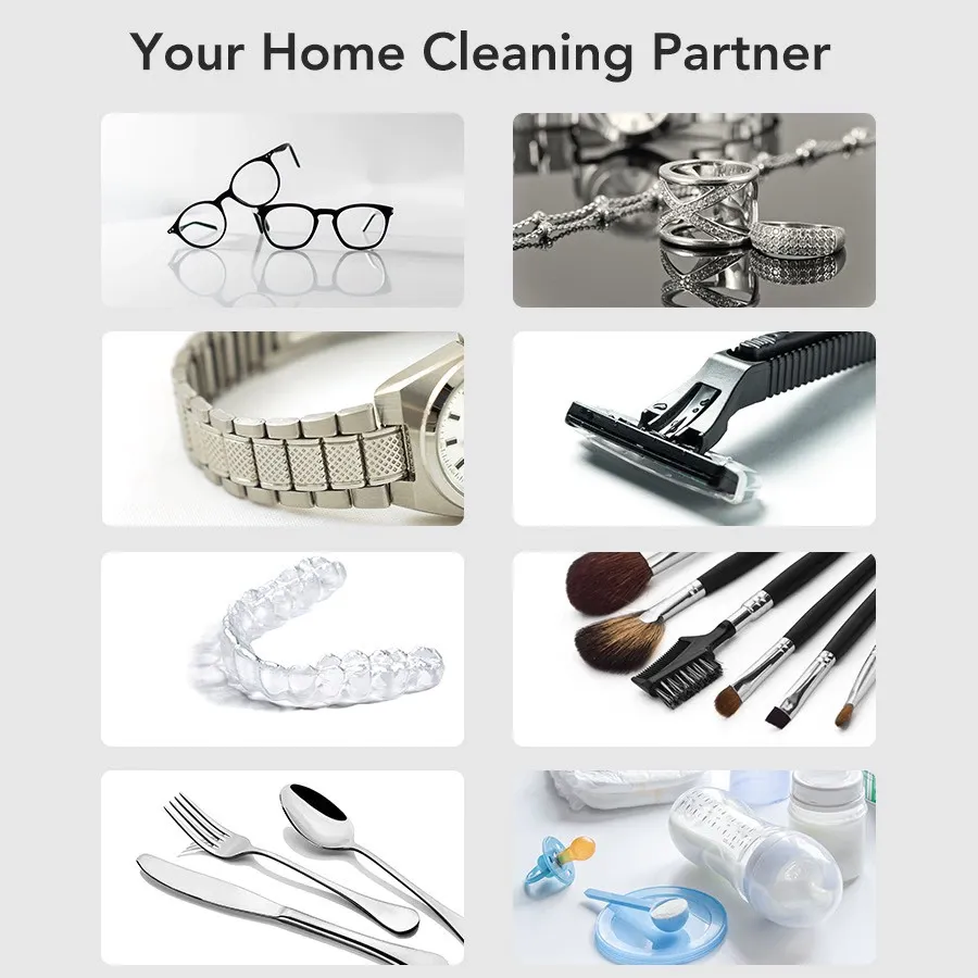 EraClean GA03 Ultrasonic Cleaning Machine 45000Hz High Frequency Vibration Type-C