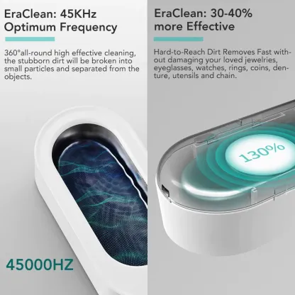 EraClean GA03 Ultrasonic Cleaning Machine 45000Hz High Frequency Vibration Type-C