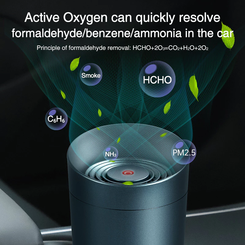 Eraclean CW-C01 Car Air Purifier Deodorization Sterilization New Upgraded Intelligent Clean Flavor Diffuser