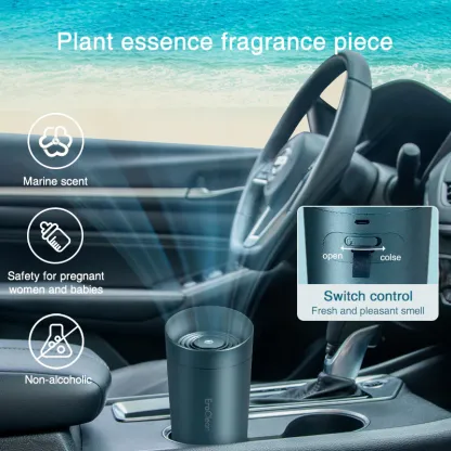 Eraclean CW-C01 Car Air Purifier Deodorization Sterilization New Upgraded Intelligent Clean Flavor Diffuser
