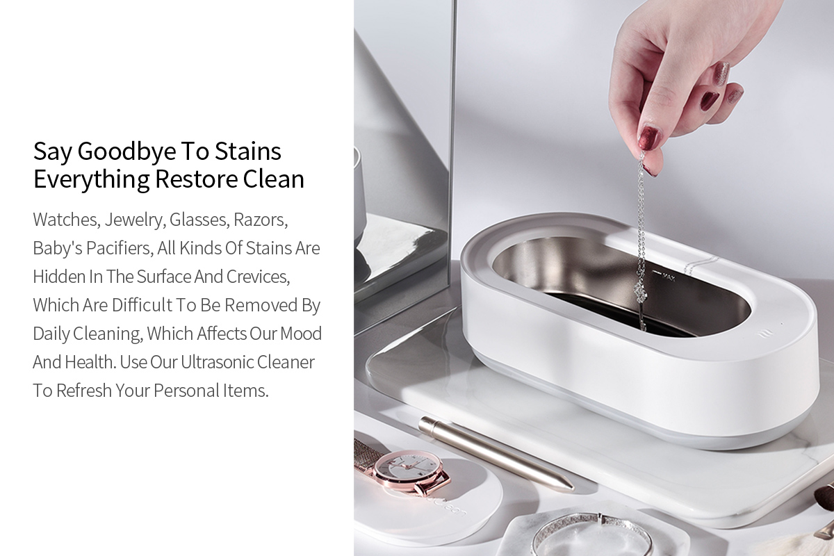 EraClean GA01 Ultrasonic Cleaning Machine 45000Hz High Frequency Vibration Type-C